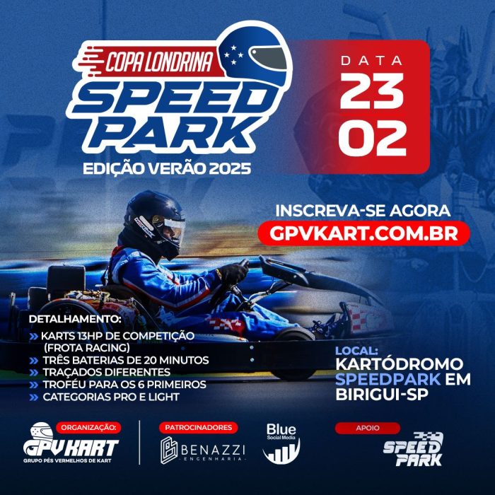 Copa Londrina Speed Park 2025 - Ed. Verão