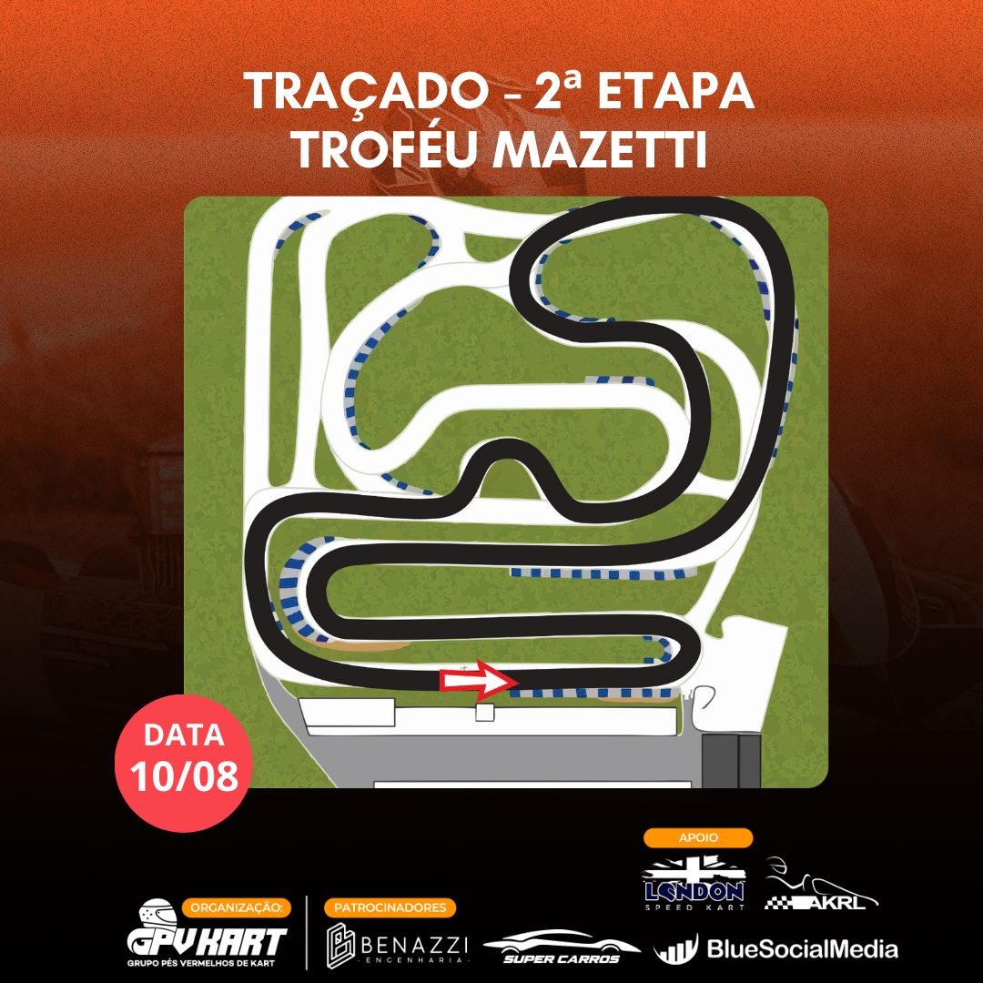 traçado - 6ª etapa -Mazetti