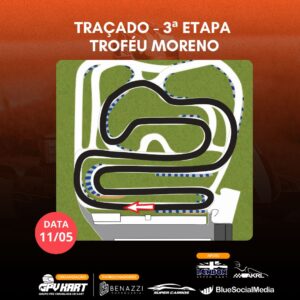 traçado - 3ª etapa -Moreno